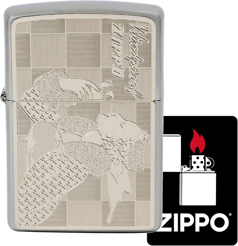 Amazon.co.jp: ジッポー(Zippo) ライター 真鍮製 WINDY シルバー